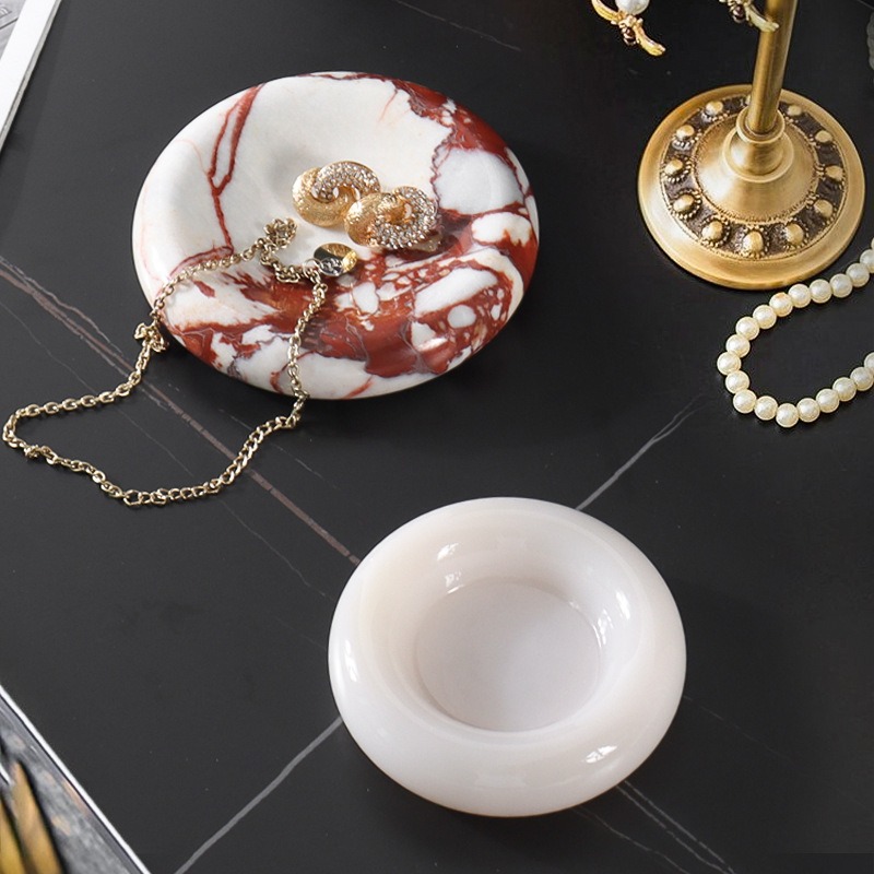 Marble Serving Board - Поднос из натурального мрамора French Wabi