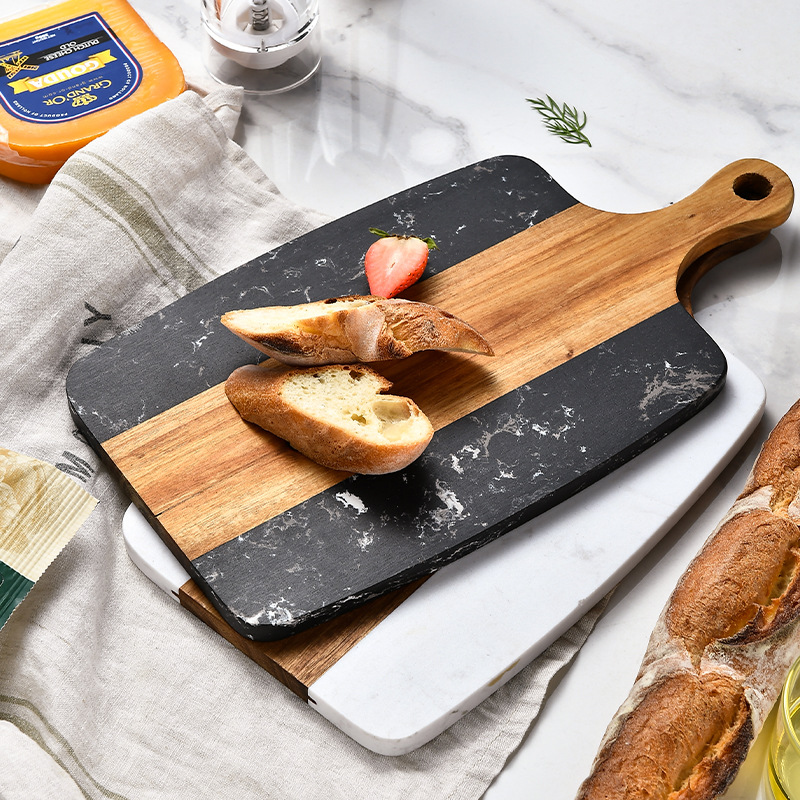 Разделочная доска из зерна кра – обзор и цена Marble Serving Board