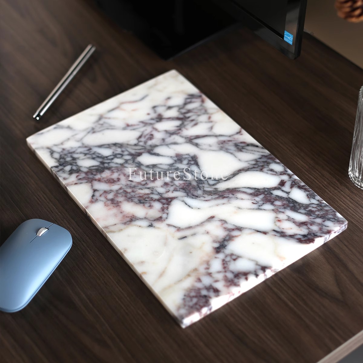 Поднос из натурального мрамора – обзор и цена Marble Serving Board