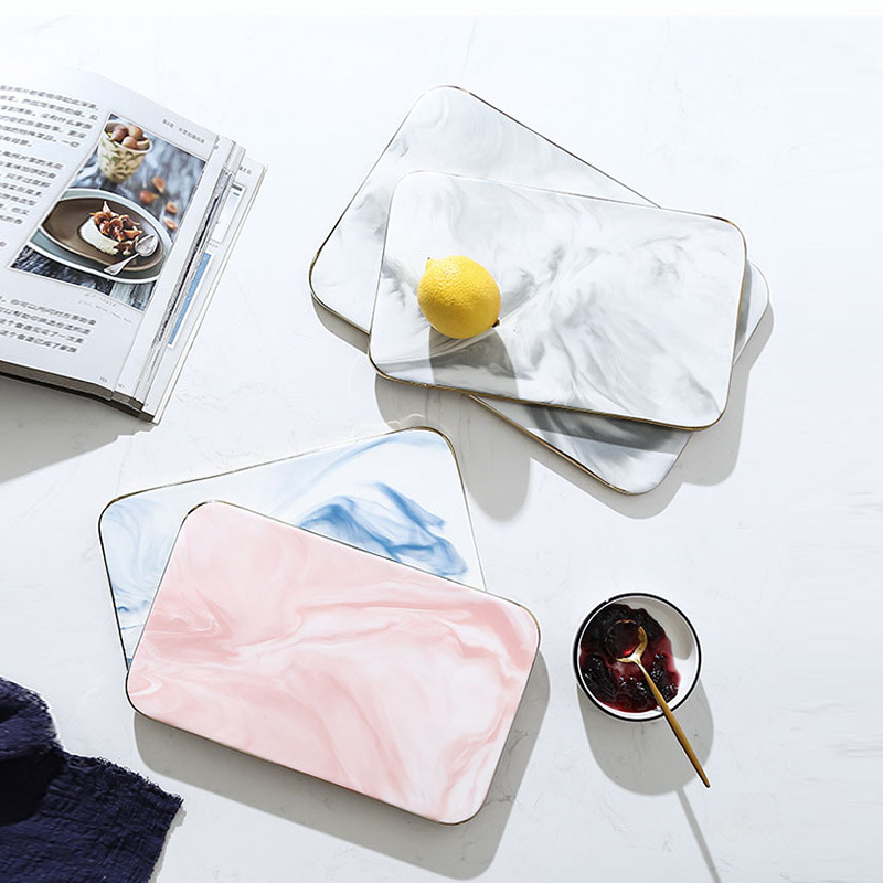 Мраморная керамическая раздело – обзор и цена Marble Serving Board